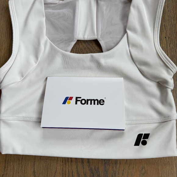 White Sports Bra - Picture 4 of 7